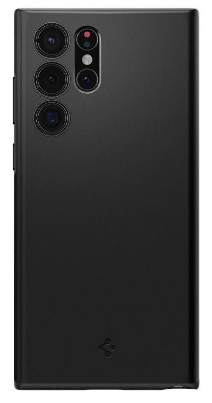 Чохол Spigen для Samsung Galaxy S22 Ultra Thin Fit, Black