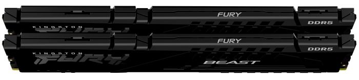 Пам'ять ПК Kingston DDR5 32GB KIT (16GBx2) 6000 FURY Beast Black