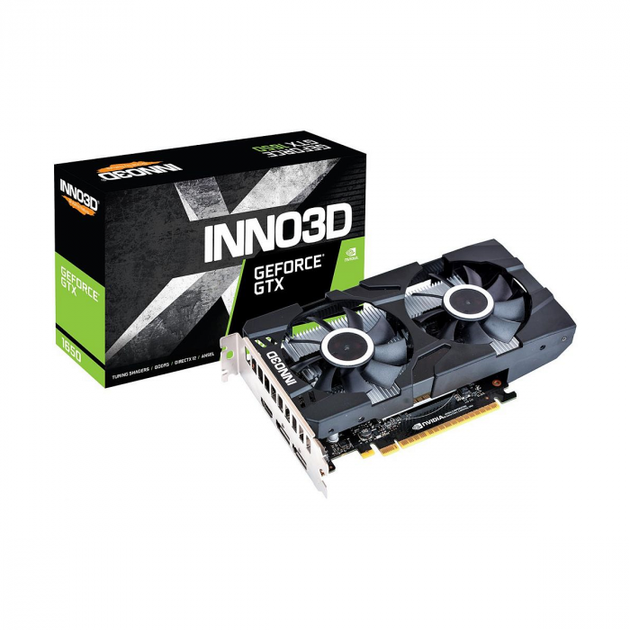 Відеокарта INNO3D GeForce GTX1650 Twin X2 OC 6Gb GDDR6