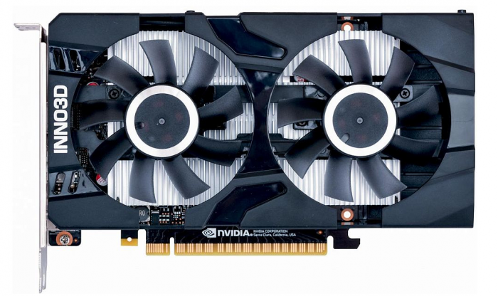 Відеокарта INNO3D GeForce GTX1650 Twin X2 OC 6Gb GDDR6