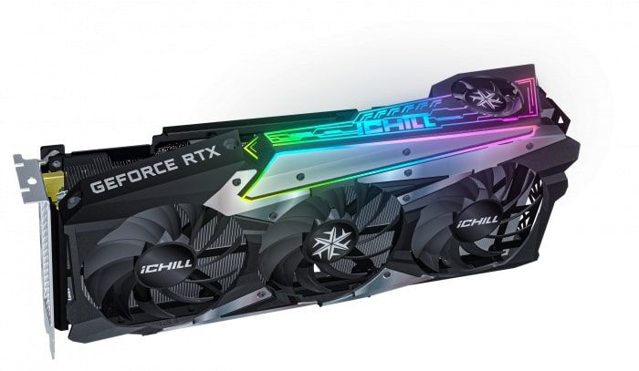 Відеокарта INNO3D GeForce RTX 3070 8Gb GDDR6 iChill X4 LHR