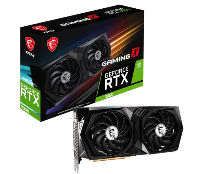 Вiдеокарта MSI GeForce RTX3050 8GB GDDR6 GAMING X