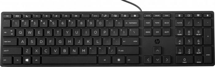Клавіатура НР 320K USB Чорна