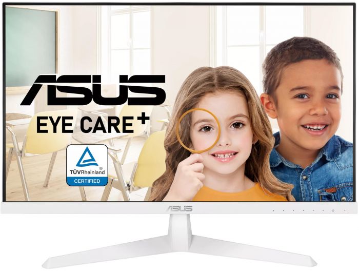 Монітор LCD 23.8" Asus VY249HE-W D-Sub, HDMI, IPS, 1920x1080, 75Hz, 1ms, FreeSync, White