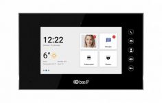 Відеодомофон BAS-IP AQ-07LA, TFT 7", переадресація, чорний