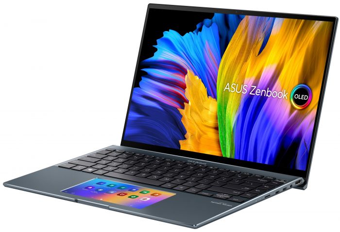 Ноутбук ASUS ZenBook UX5400EG-KN183 14WQXGA+ Touch OLED/Intel i5-1135G7/16/512F/NVD450-2/noOS/Pine Grey