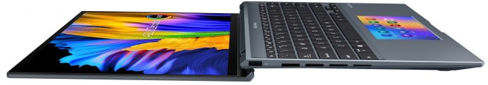 Ноутбук ASUS ZenBook UX5400EG-KN173 14WQXGA+ Touch OLED/Intel i7-1165G7/16/1024F/NVD450-2/noOS/Pine Grey