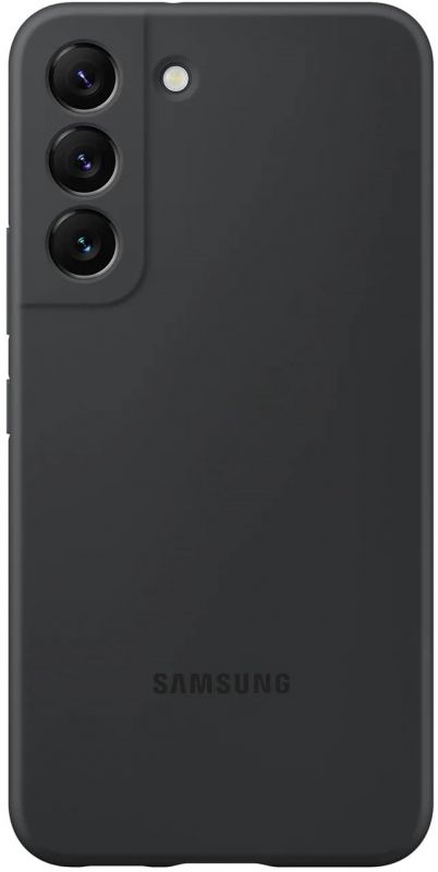 Чохол Samsung Silicone Cover для смартфону Galaxy S22 (S901) Black