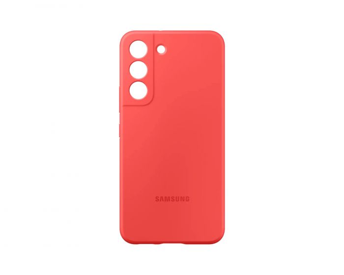 Чохол Samsung Silicone Cover для смартфону Galaxy S22 (S901) Glow Red