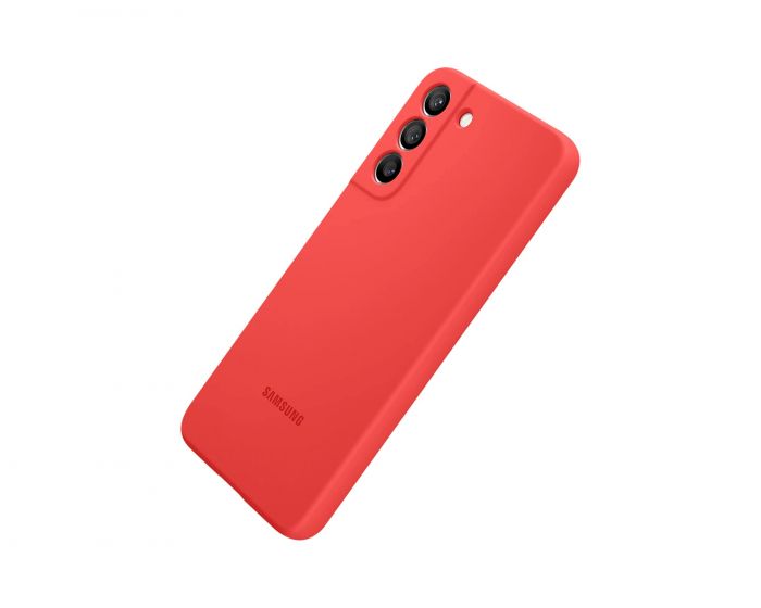 Чохол Samsung Silicone Cover для смартфону Galaxy S22+ (S906) Glow Red