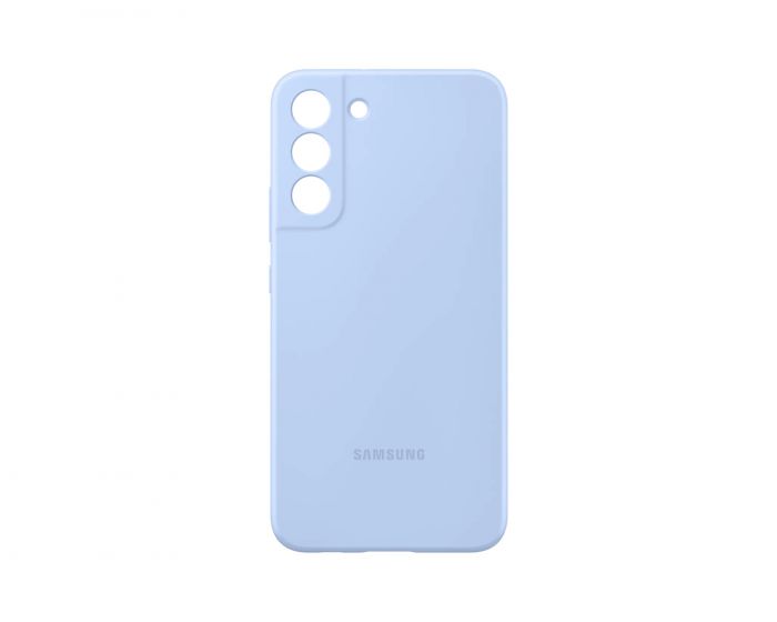 Чохол Samsung Silicone Cover для смартфону Galaxy S22+ (S906) Artic Blue