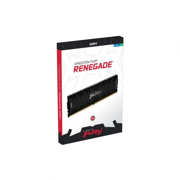 Пам'ять ПК Kingston DDR4 32GB KIT (16GBx2) 3200 FURY Renegade Black