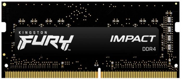 Пам'ять ноутбука Kingston DDR4 64GB KIT (32GBx2) 3200 FURY Impact