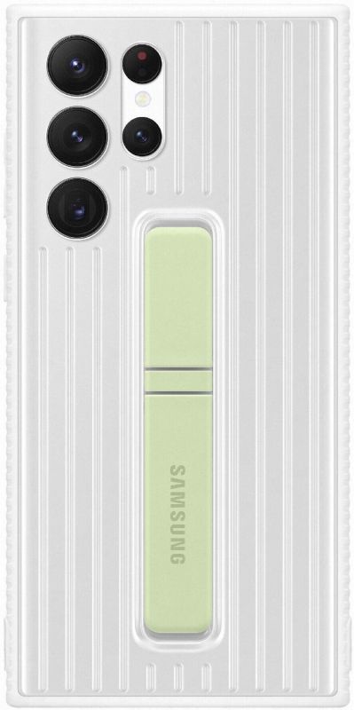 Чохол Samsung Protective Standing Cover для смартфону Galaxy S22 Ultra (S908) White