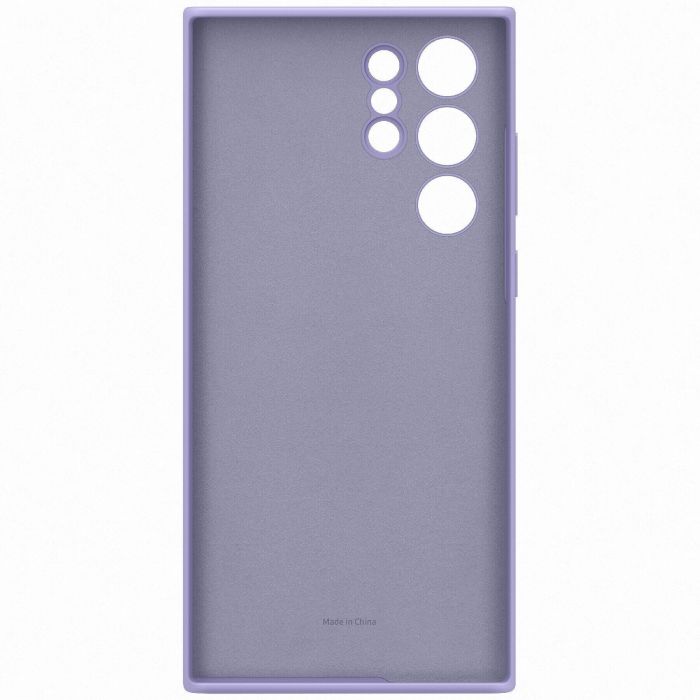 Чохол Samsung Silicone Cover для смартфону Galaxy S22 Ultra (S908) Fresh Lavender