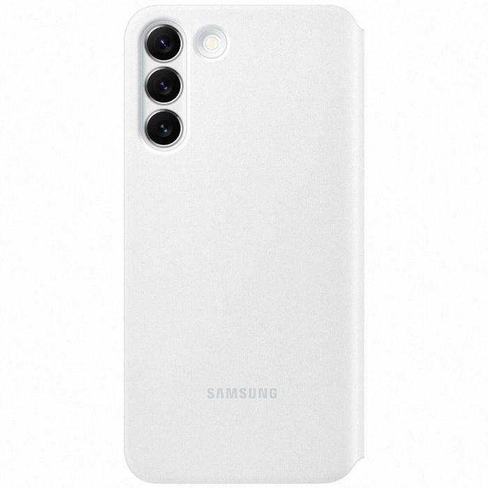 Чохол Samsung Smart Clear View Cover для смартфону Galaxy S22+ (S906) White