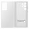 Чохол Samsung Smart Clear View Cover для смартфону Galaxy S22 Ultra (S908) White