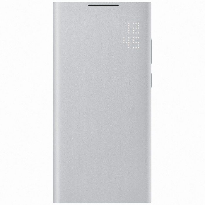 Чохол Samsung Smart LED View Cover для смартфону Galaxy S22 Ultra (S908) Light Gray