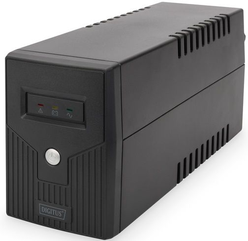 ДБЖ DIGITUS Line-Interactive, 600VA/360W, LED, 2xSchuko, RJ11, USB
