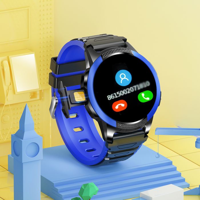 Дитячий GPS годинник-телефон GOGPS ME X03 Синій