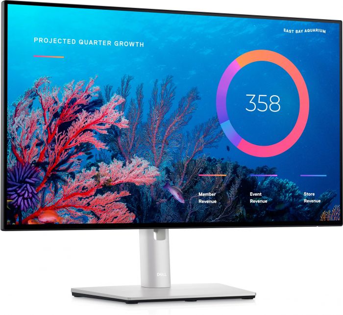 Монітор LCD 24" DELL U2422HE HDMI, 2xDP, USB-C, RJ-45, IPS, 100%sRGB, Pivot