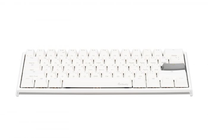 Клавіатура Ducky One 2 Mini Cherry Speed Silver RGB LED RU PBT White