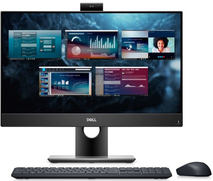 Персональний комп'ютер-моноблок Dell Optiplex 5490 23.8FHD IPS AG/Intel i7-10700T/16/256F/int/kbm/Lin