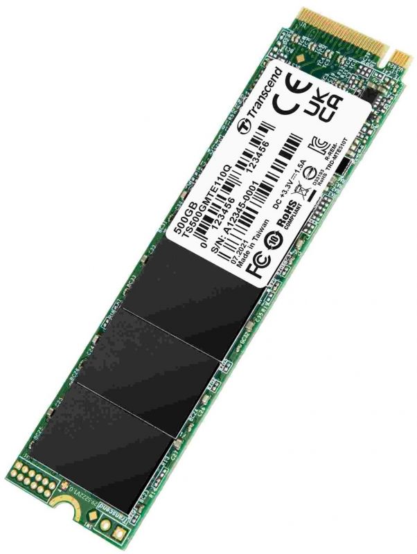 Накопичувач SSD Transcend  M.2 500GB PCIe 3.0 MTE110Q