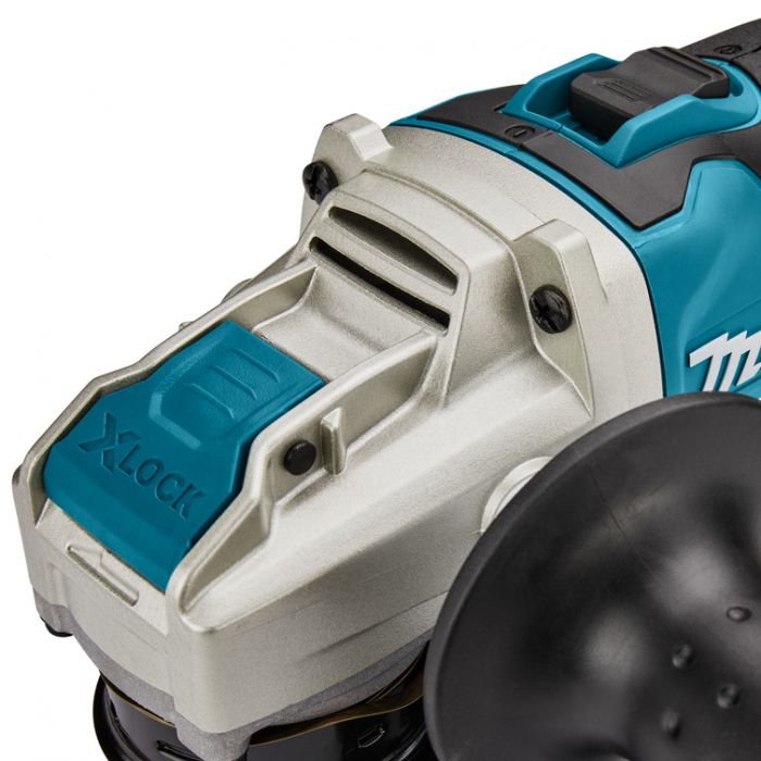 Шліфмашина кутова Makita DGA521ZX1 аккумуляторная, 125мм, 18В X-LOCK, 2.3-2.7 кг, SOLO