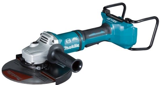 Шліфмашина кутова Makita DGA900Z акумуляторна, 18В+18В, Li-ion, 230мм, 6000 об/[d, 5.7 кг, SOLO