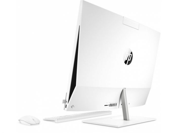 Персональний комп'ютер-моноблок HP Pavilion 27UHD IPS AG/Intel i7-10700T/16/1000F/NVD1650-4/kbm/DOS/White