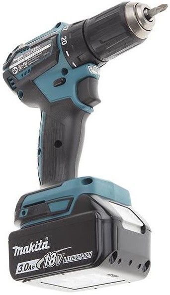 Шуруповерт Makita LXT DDF483RFE 18В, 3аг, 2 швидкості