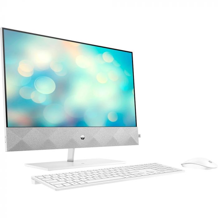 Персональний комп'ютер-моноблок HP Pavilion 23.8FHD IPS AG Touch/Intel i5-11500T/8/256F/int/kbm/W10/White