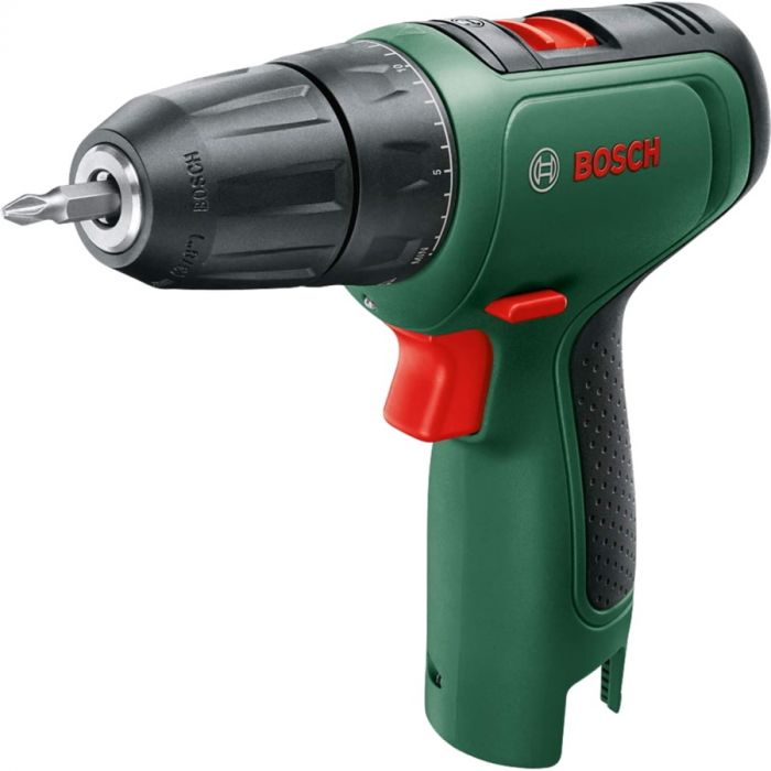 Шуруповерт-дриль Bosch EasyDrill 1200, 12В, 1х1.5Ач, 30Нм, 400/1500 об/хв, ЗП, 0.94кг, кейс