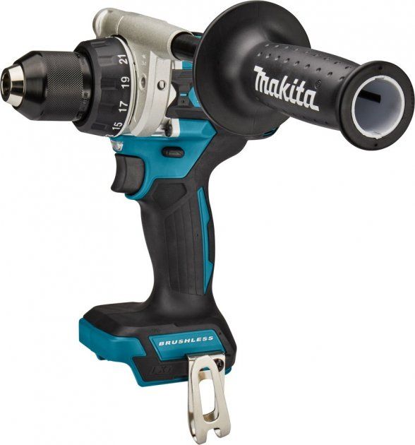 Шуруповерт-дриль акумуляторний Makita DDF486Z, 18В, 0-550/0-2100 об/хв, 21 + D, 130 / 65 Нм, 2.6 кг, SOLO