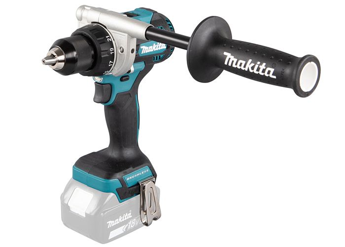 Шуруповерт-дриль акумуляторний Makita DDF486Z, 18В, 0-550/0-2100 об/хв, 21 + D, 130 / 65 Нм, 2.6 кг, SOLO