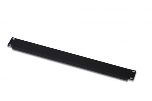 Заглушка DIGITUS 1U, колір панелі чорний (RAL 9005)