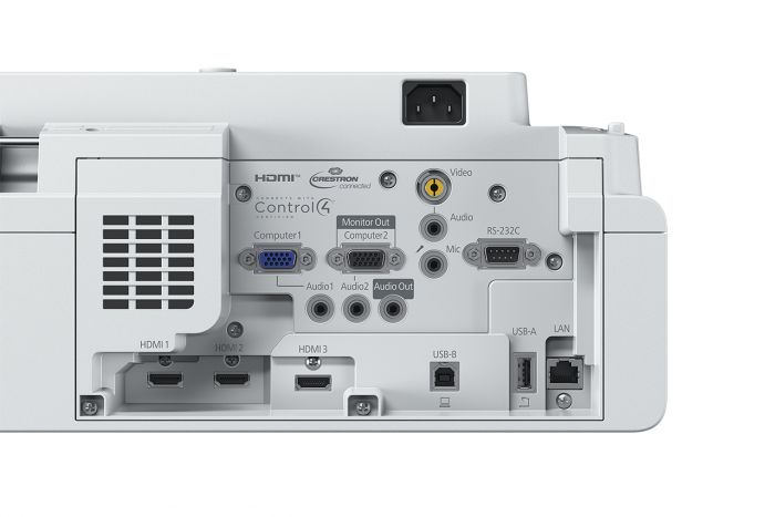 Ультракороткофокусний проектор Epson EB-735F (3LCD, Full HD, 3600 lm, LASER) WiFi
