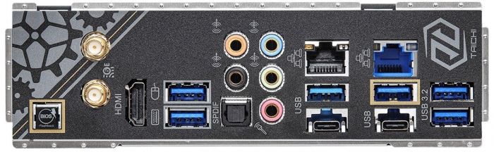Материнcька плата Z590 TAICHI s1200 Z590 HDMI-DP 4xDDR4 M.2 2.5G LAN Type-C SPDIF Wi-Fi!!!BT ATX