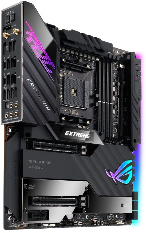 Материнcька плата ASUS CROSSHAIR_VIII_EXTREME sAM4 X570 4xDDR4 PCIe 4.0 Wi-Fi!!!BT EATX