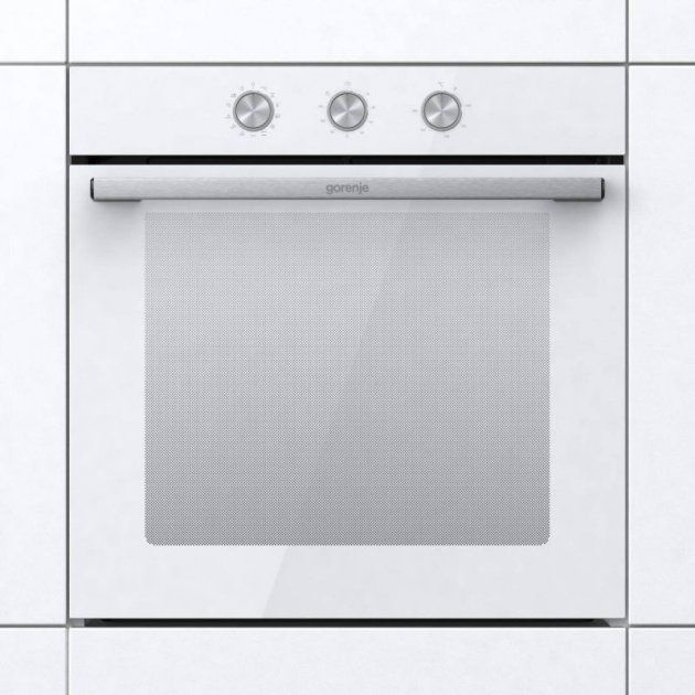 Духовка Gorenje BO6727E03WG/ BIGSPACE/мультифункціональна/ 77 л./ механіч. упр./ гриль/білий