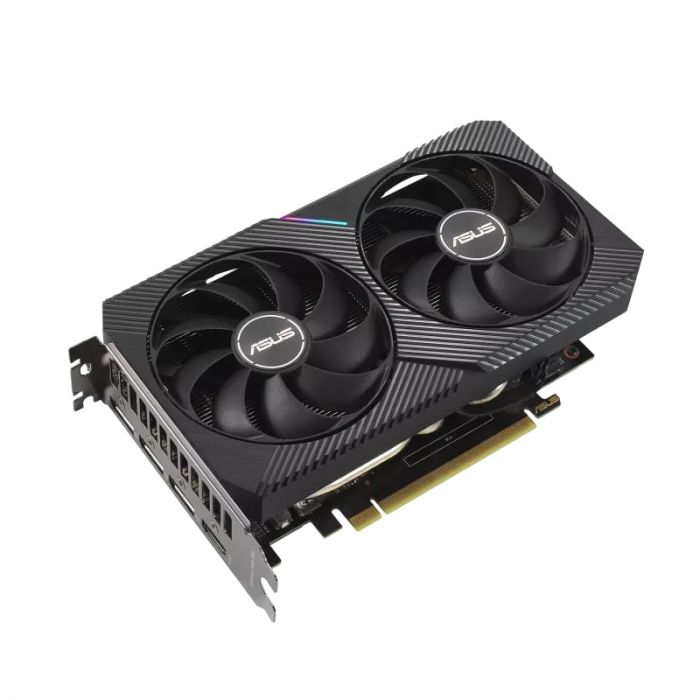 Вiдеокарта ASUS GeForce RTX 3060 Ti 8GB GDDR6 DUAL OC MINI V2 LHR