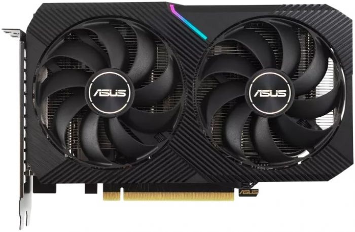 Вiдеокарта ASUS GeForce RTX 3060 Ti 8GB GDDR6 DUAL OC MINI V2 LHR