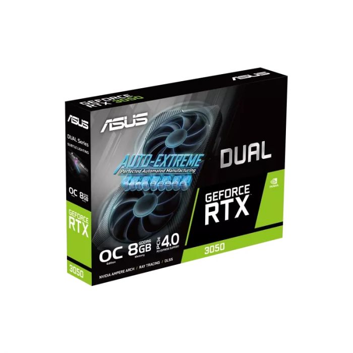 Вiдеокарта ASUS GeForce RTX3050 8GB GDDR6 DUAL OC LHR