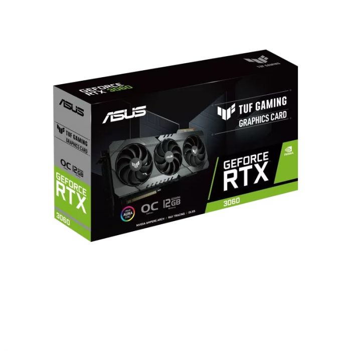 Відеокарта ASUS GeForce RTX3060 12GB GDDR6 TUF GAMING OC V2 LHR