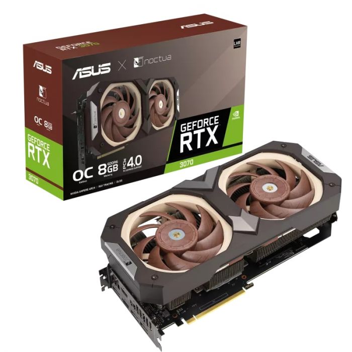 Вiдеокарта ASUS GeForce RTX3070 8GB GDDR6 NOCTUA LHR