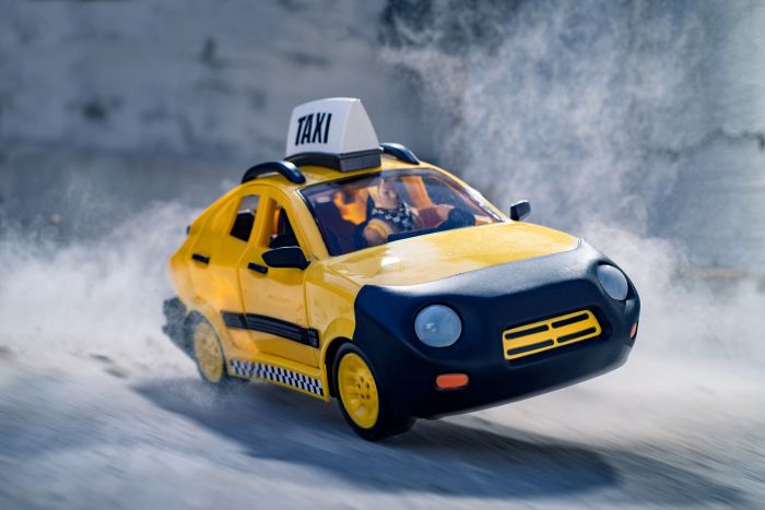 Колекційна фігурка Jazwares Fortnite Joy Ride Vehicle Taxi Cab