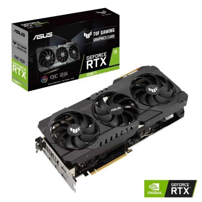 Вiдеокарта ASUS GeForce RTX3080 TI 12GB GDDR6X TUF GAMING OC LHR