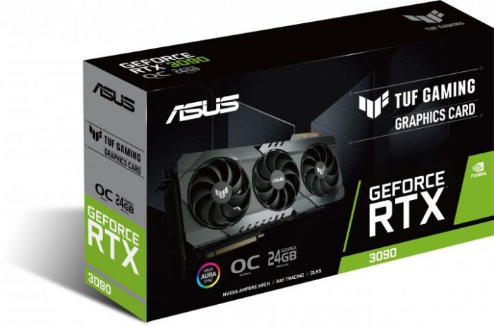 Вiдеокарта ASUS GeForce RTX3090 24GB GDDR6X TUF GAMING OC