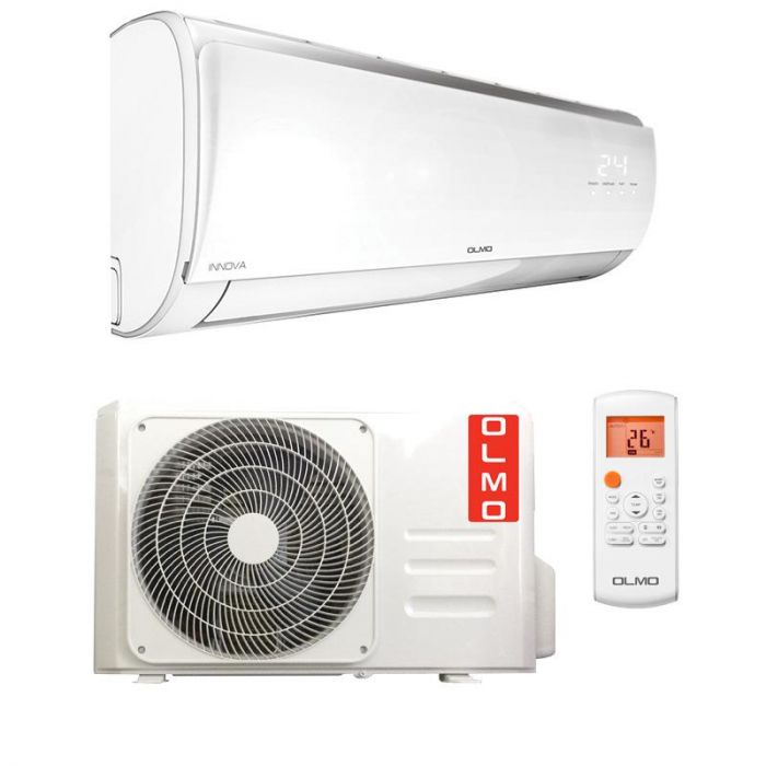 Кондиціонер OLMO OSH-09FR9 Innova Inverter, 25 м2, інвертор, A++/A+, до -15°С, R-410A, білий